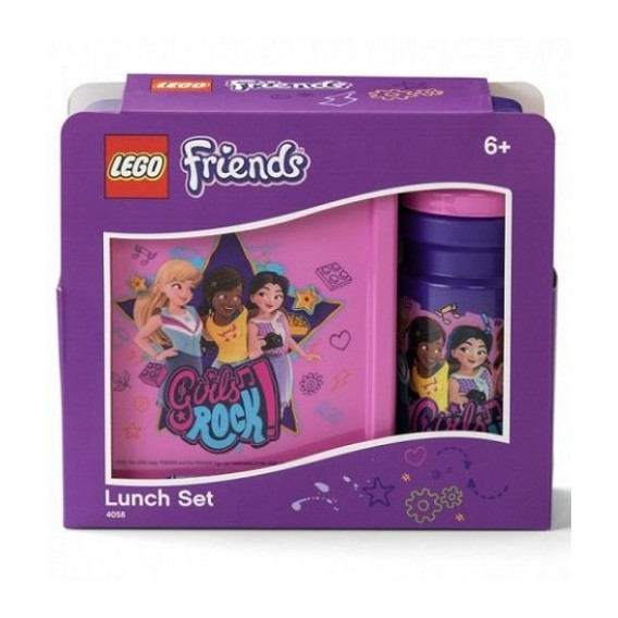 Полипропиленов комплект за хранене, Friends Lego 247518 