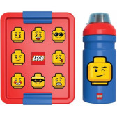 Полипропиленов комплект за хранене, Lunch set, син Lego 247520 