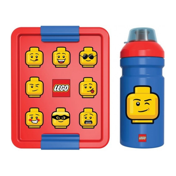 Полипропиленов комплект за хранене, Lunch set, син Lego 247520 