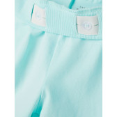 Къси панталони от органичен памук, светло сини Name it 247573 3
