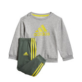 Комплект спортен суитшърт с панталон French Terry, многоцветен Adidas 247630 
