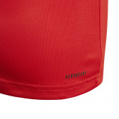Комплект тениска и къси панталони D2M AEROREADY, червено и черно Adidas 247696 4