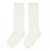 Чорапи с 3/4 дължина, бели Chicco 247744 3