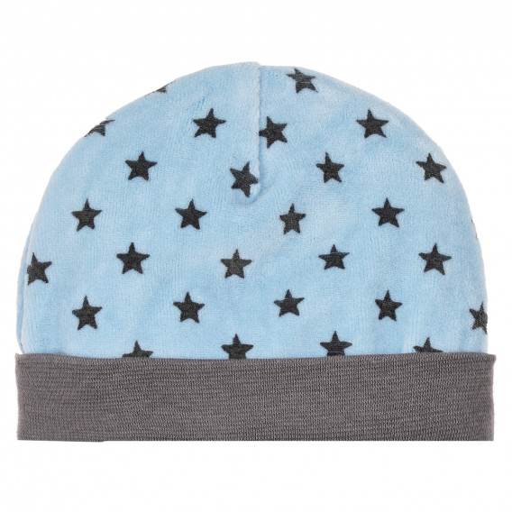 Шапка на звезди за бебе, синя Chicco 247757 3
