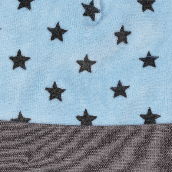 Шапка на звезди за бебе, синя Chicco 247758 2