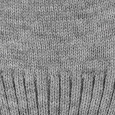 Плетена шапка с широк ластик, сива Chicco 247763 5