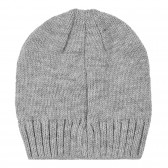 Плетена шапка с широк ластик, сива Chicco 247764 6