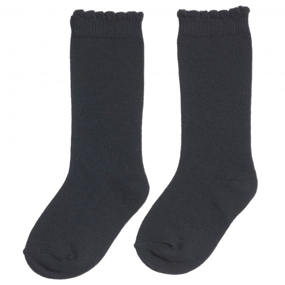 Комплект памучни чорапи за бебе, черни Chicco 247767 8