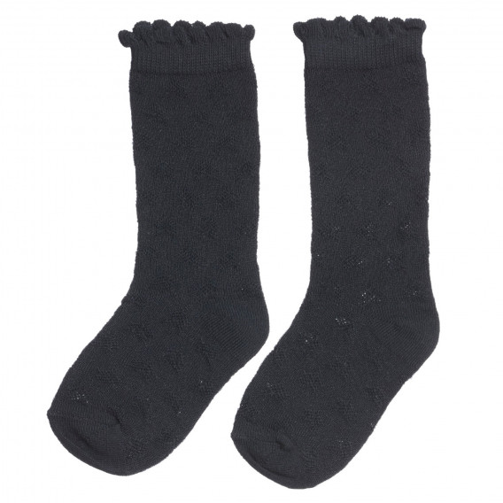 Комплект памучни чорапи за бебе, черни Chicco 247769 10