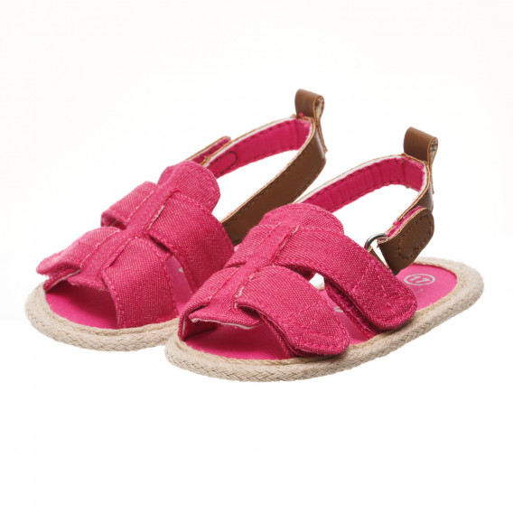 Буйки тип сандали за бебе, розови Chicco 247925 