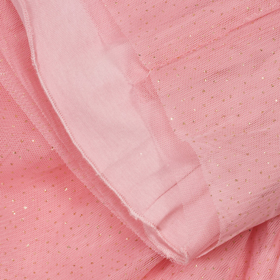 Памучна пола с тюл, розова Chicco 248062 3