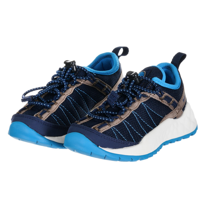 Текстилни маратонки с ластични връзки, сини  248248