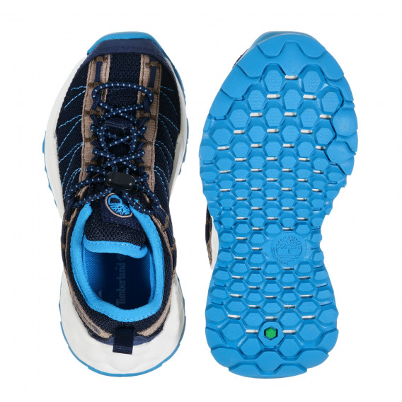 Текстилни маратонки с ластични връзки, сини Timberland 248250 3