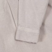 Памучна риза с два джоба за бебе, сива Chicco 248324 3