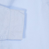 Памучна риза с вратовръзка, синя Chicco 248490 3