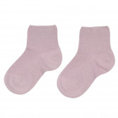 Комплект от два чифта чорапи с блестящи нишки за бебе Chicco 248535 4