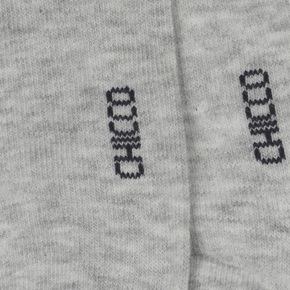 Комплект от два чифта чорапи за бебе, сиви Chicco 248541 2