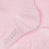 Чорапи с логото на бранда за бебе, розови Chicco 248562 2