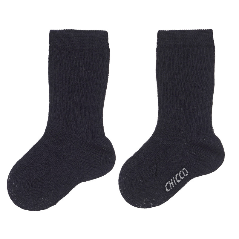 Чорапи с 3/4 дължина за бебе, тъмно сини  248563