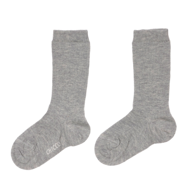 Чорапи с 3/4 дължина за бебе, сиви  248565