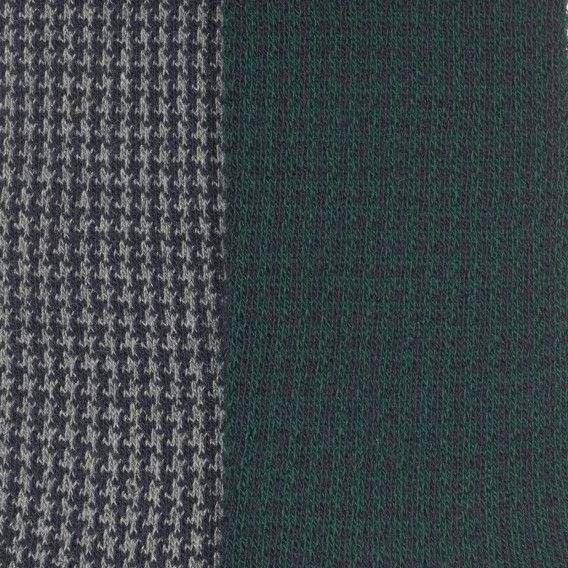 Комплект от два чифта чорапи в сиво и зелено Chicco 248589 3