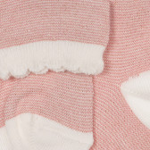 Чорапи с блестящи нишки, розови Chicco 248596 2