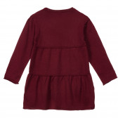 Памучна плетена рокля, червена Chicco 248618 4