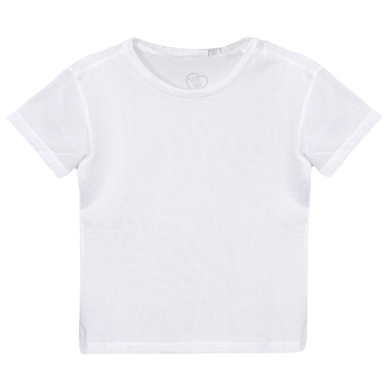 Прозрачна тениска, бяла  248647