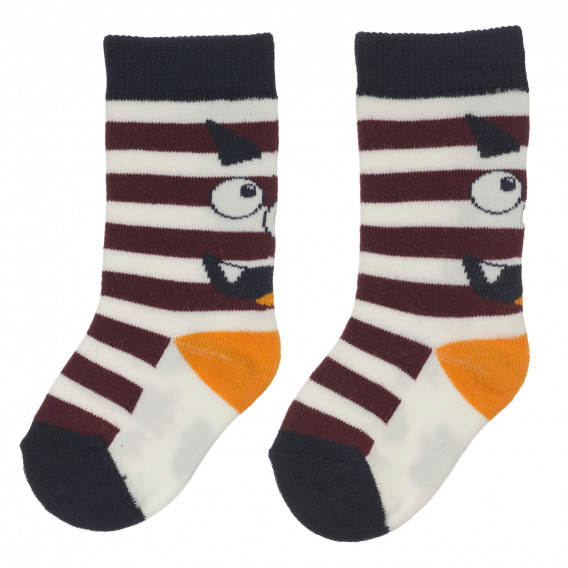 Комплект от 2 чифта чорапи за бебе, многоцветни Chicco 248667 3