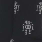Комплект от два чифта чорапи за бебе, тъмно сини Chicco 248690 2