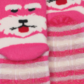 Чорапи с графичен принт, розови Chicco 248703 2