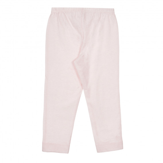 Памучна пижама с Мини Маус за бебе, розова Benetton 249080 6