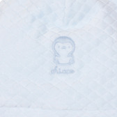Шапка с апликация на пингвин за бебе, синя Chicco 249811 2