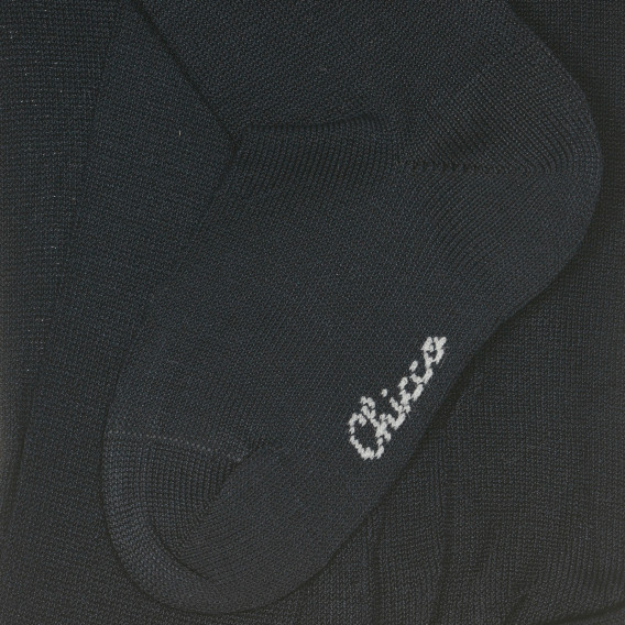 Чорапогащник с името на бранда за бебе, черен Chicco 250177 2