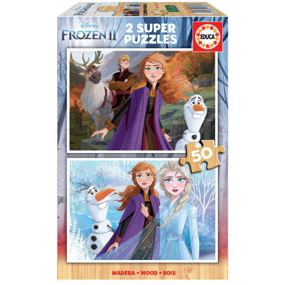 Пъзел - Замръзналото кралство, Олаф и Свен Frozen 250245 