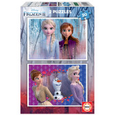 Пъзел - Замръзналото кралство, сестри Frozen 250256 