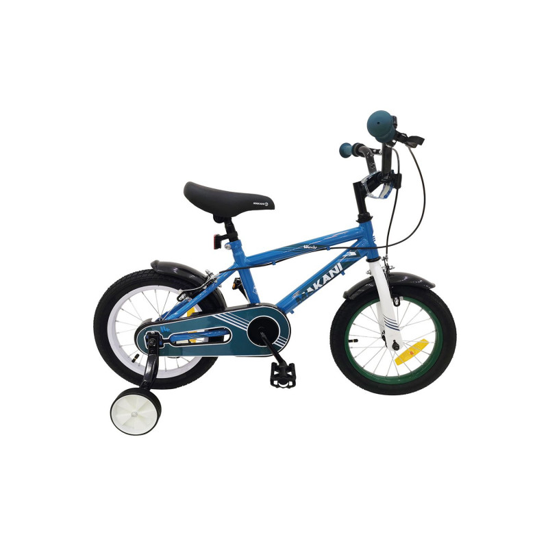 Детски велосипед с помощни колела Makani 14" Windy Blue  250491