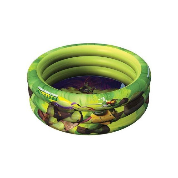 Детски надуваем басейн с 3 ринга Костенурките Нинджа, 100 см. Ninja Turtles 250525 
