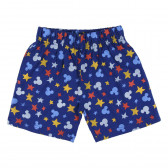 Памучна пижама с щампа на Mickey Mouse, синя Mickey Mouse 250716 4