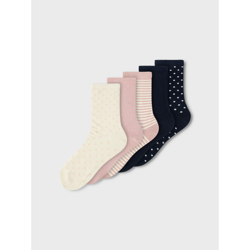 Комплект от пет броя цветни чорапи  250718