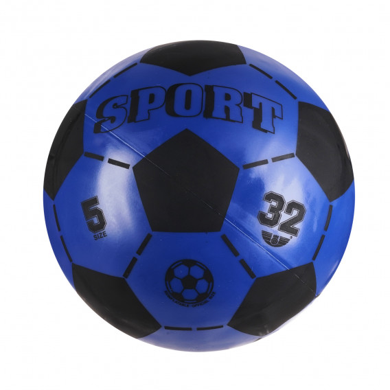 Футболна топка от колекцията sport- only deflated, 23 см., синя Unice 250844 