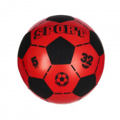 Футболна топка от колекцията sport- only deflated, 23 см., червена Unice 250848 