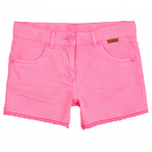 Къси дънкови панталони за момиче розови Boboli 251079 