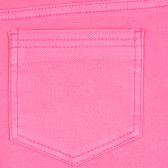 Къси дънкови панталони за момиче розови Boboli 251081 3