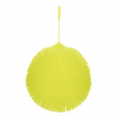 Мека силиконова топка, 23 см., жълта Toi-Toys 251247 