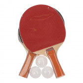 Хилки за тенис на маса с 3 топчета Toi-Toys 251258 3