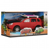 Детска кола със сърфборд, червена Toi-Toys 251308 3