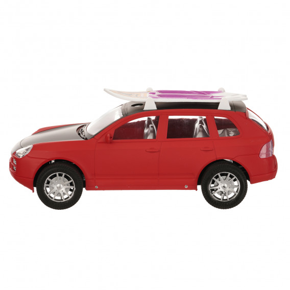 Детска кола със сърфборд, червена Toi-Toys 251309 2