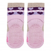 Чорапи с графичен принт за бебе, лилави Chicco 251477 6