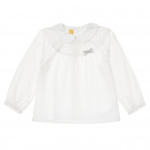 Памучна риза с принт за бебе, бяла Chicco 251489 